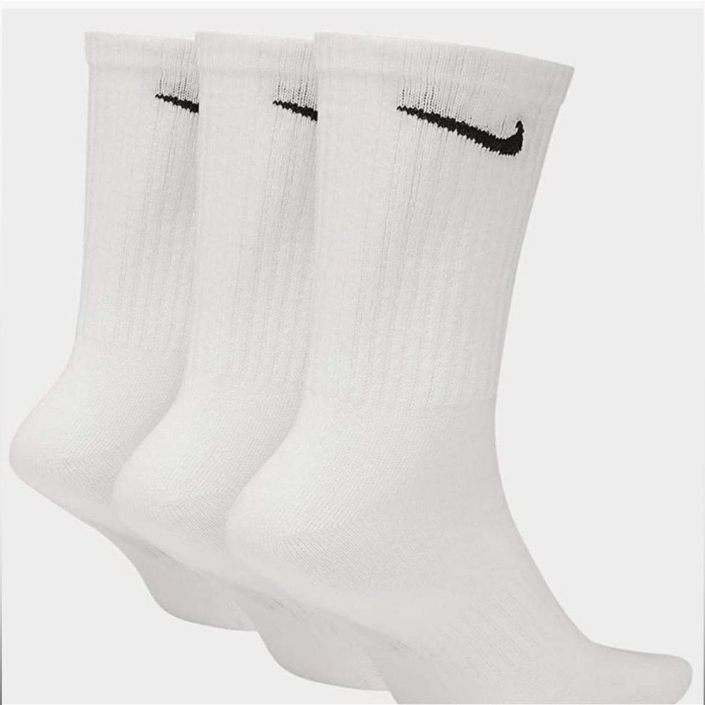 Nike Everyday Plus 6-pk Dri-FIT Cushion Crew Training Socks (M6-8 W6-10) NWT